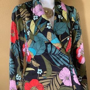 Women silk blazer